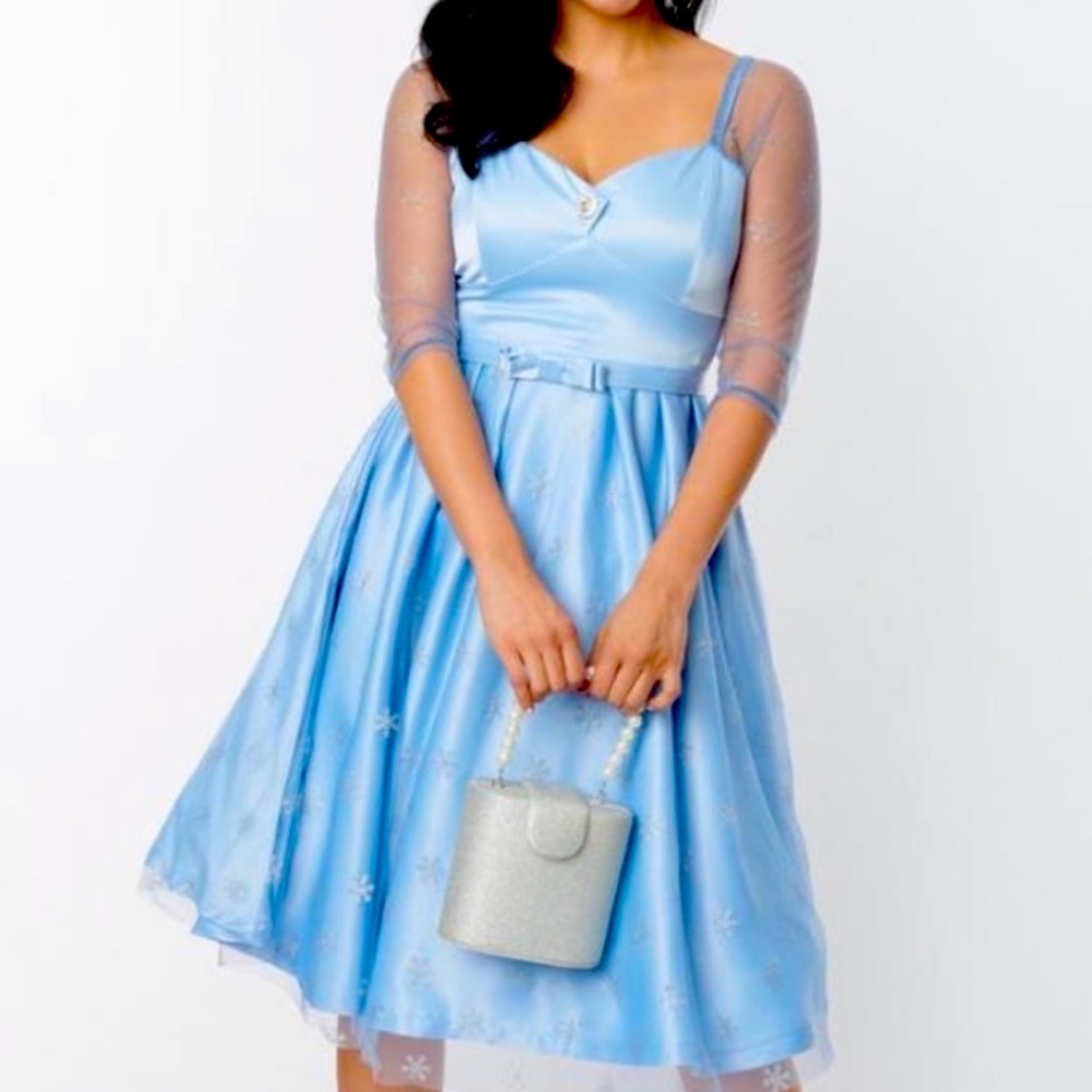 Unique Vintage Lamar Swing Dress